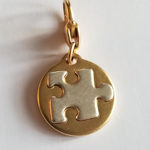 Amanda Blu Autism Puzzle Piece just the way you are clip charm - Picture 2 of 8